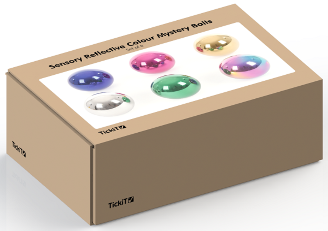 Sensory Reflective Colour Mystery Balls image 1